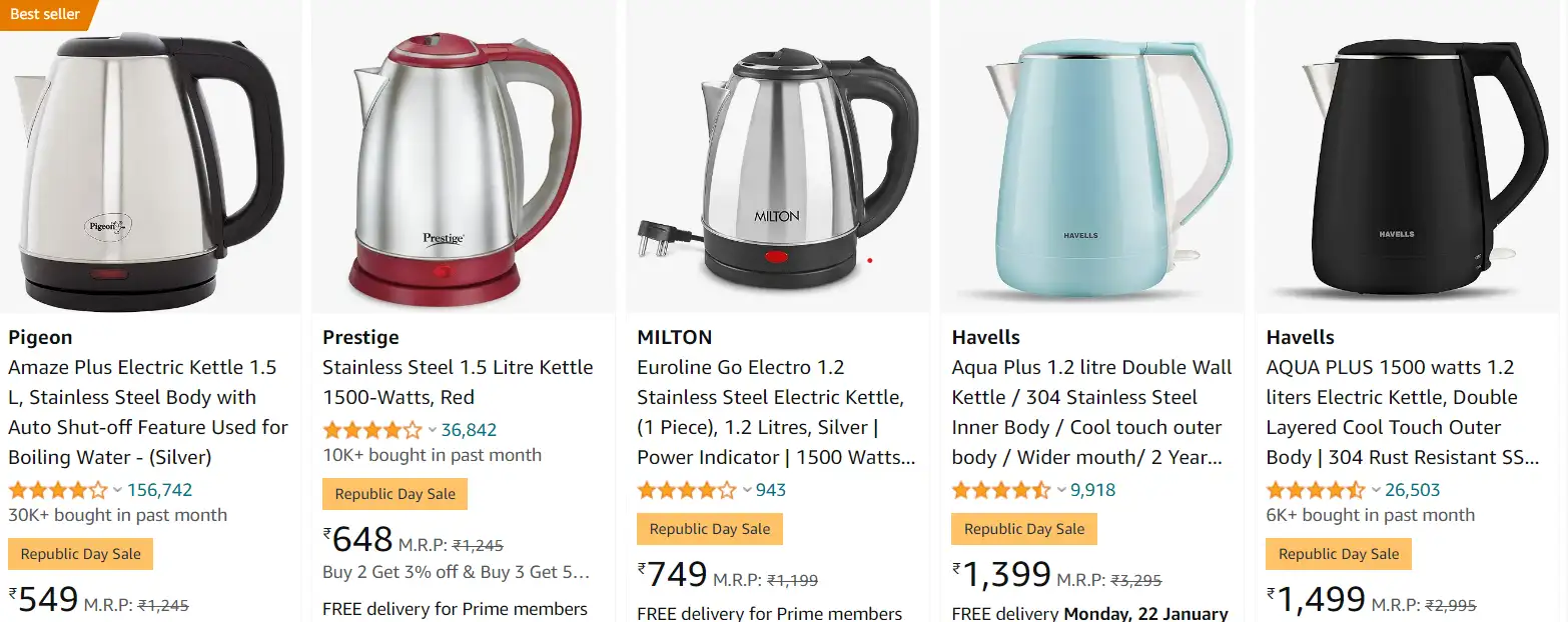 Amazon Sale Amazon Great Republic Day Sale 2024 Save Big on Kitchen