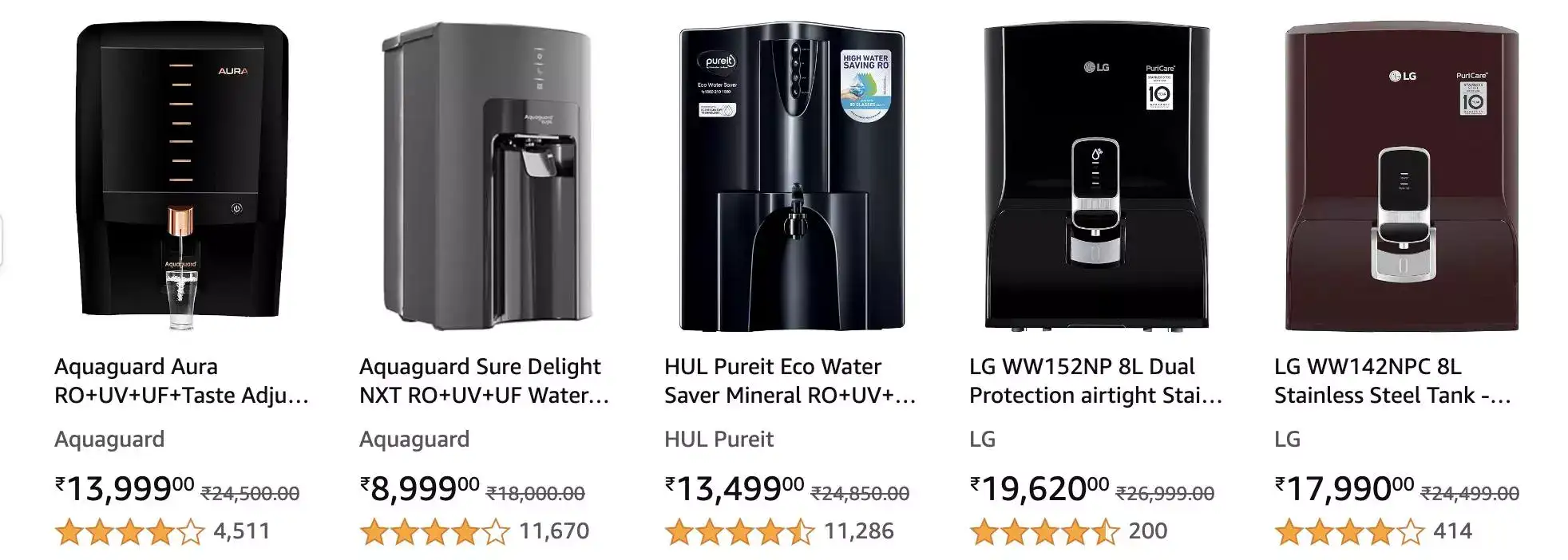 Amazon sale Amazon Sale 2024 Best selling Water Purifiers from top