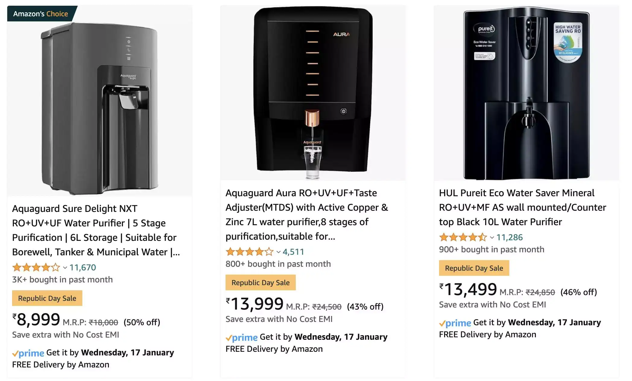 Amazon sale Amazon Sale 2024 Best selling Water Purifiers from top