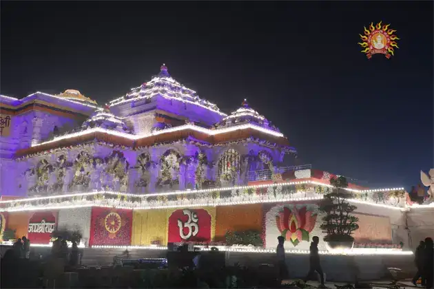 Ayodhya: Stunning pictures of Ram Mandir released ahead of Pran ...