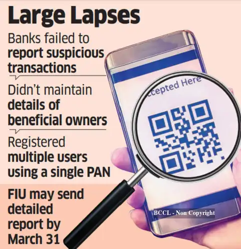 Money laundering suspected: More payment banks under scanner - The ...