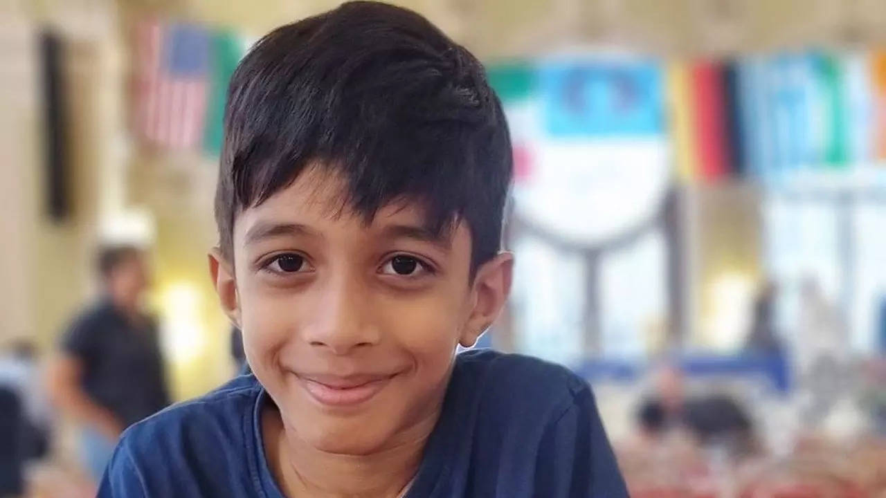 Eight-year-old Indian-origin boy becomes youngest to beat grandmaster 