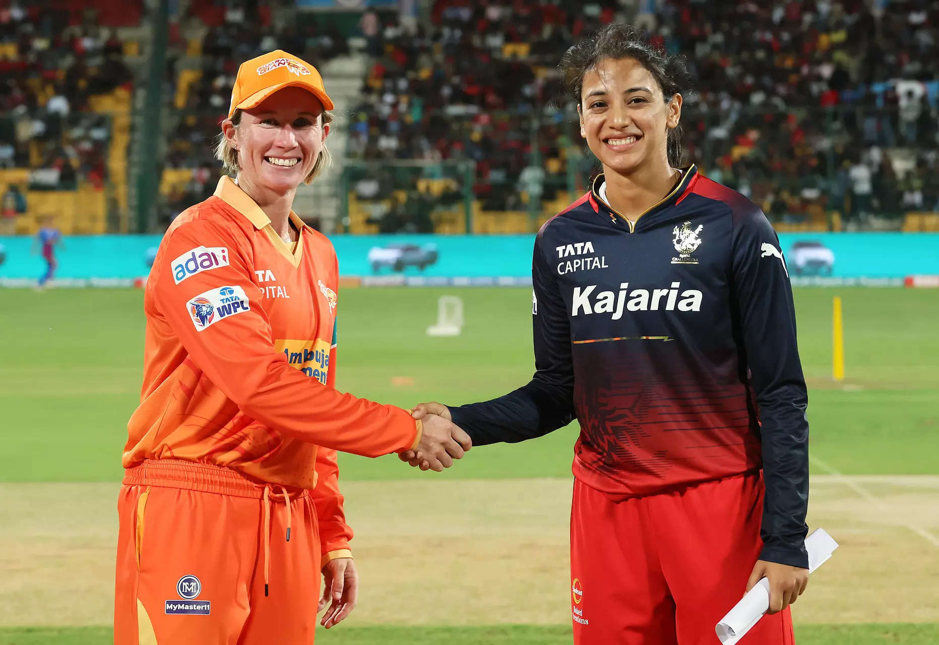 Mandhana blitz, disciplined bowlers power RCB to 8-wicket win over Gujarat Giants 