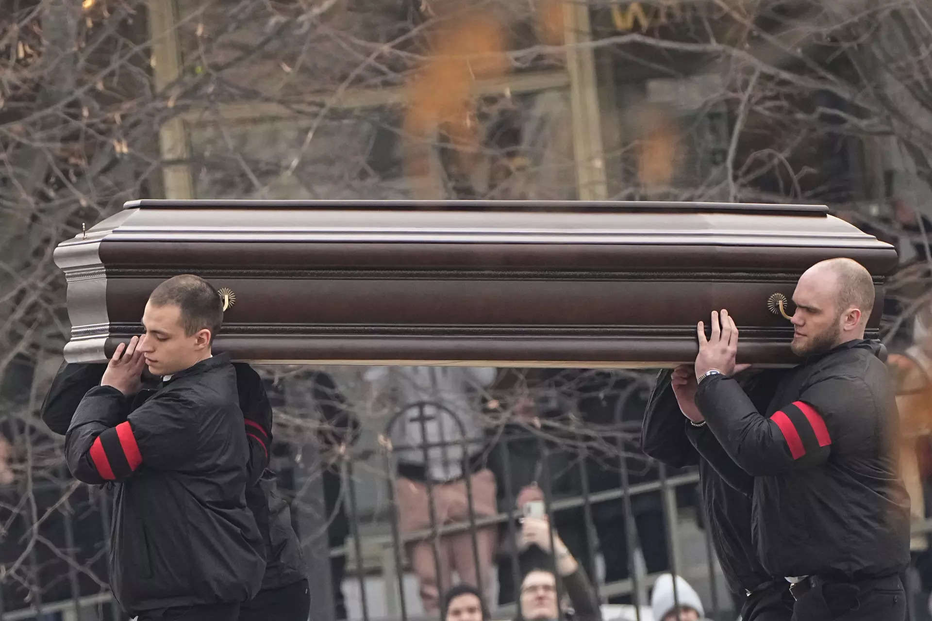 Alexei Navalny, who galvanised opposition to Putin, is laid to rest after his death in prison 