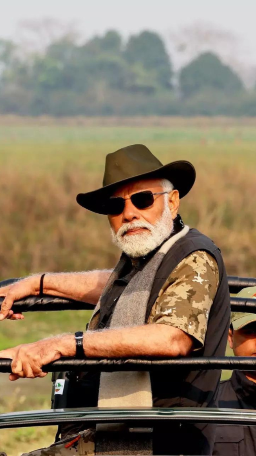 Elephant, jeep safari: PM Modi visits Assam's Kaziranga. Check photos​ 