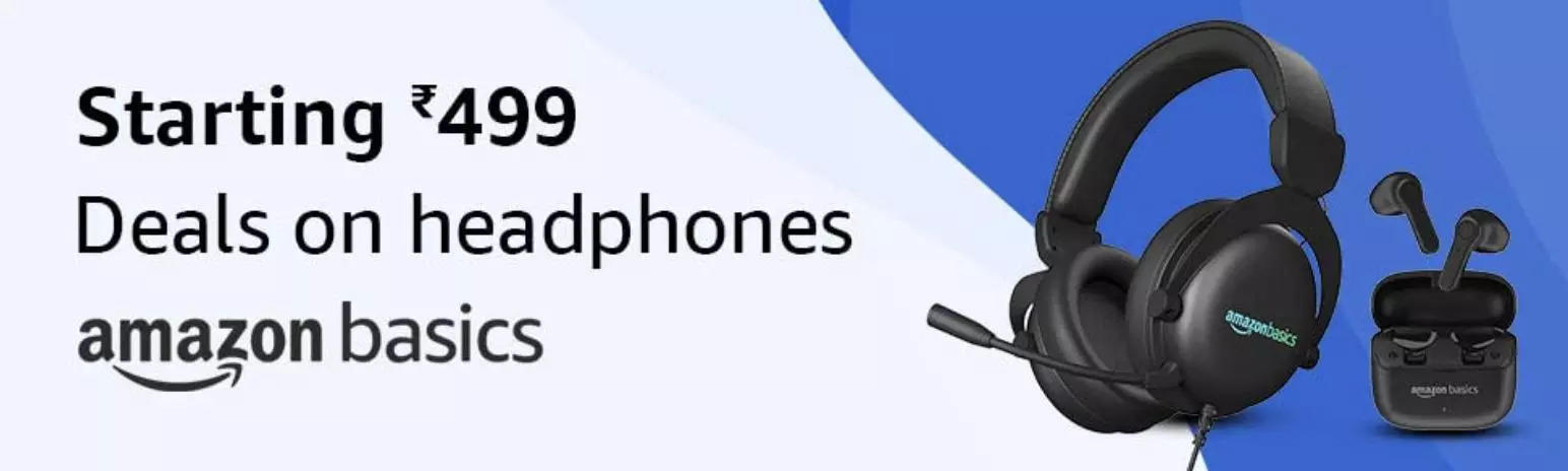 DealsonheadphonesfromAmazonBasics-Starting499