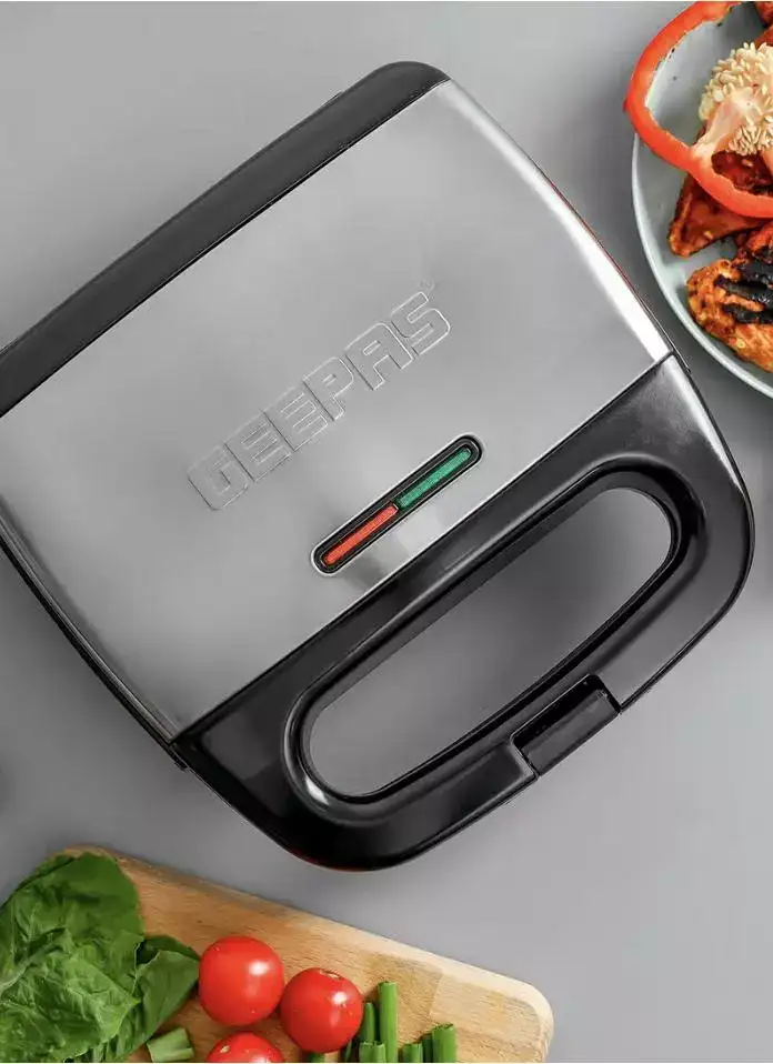 Image for GEEPASPowerful2SliceGrillMaker