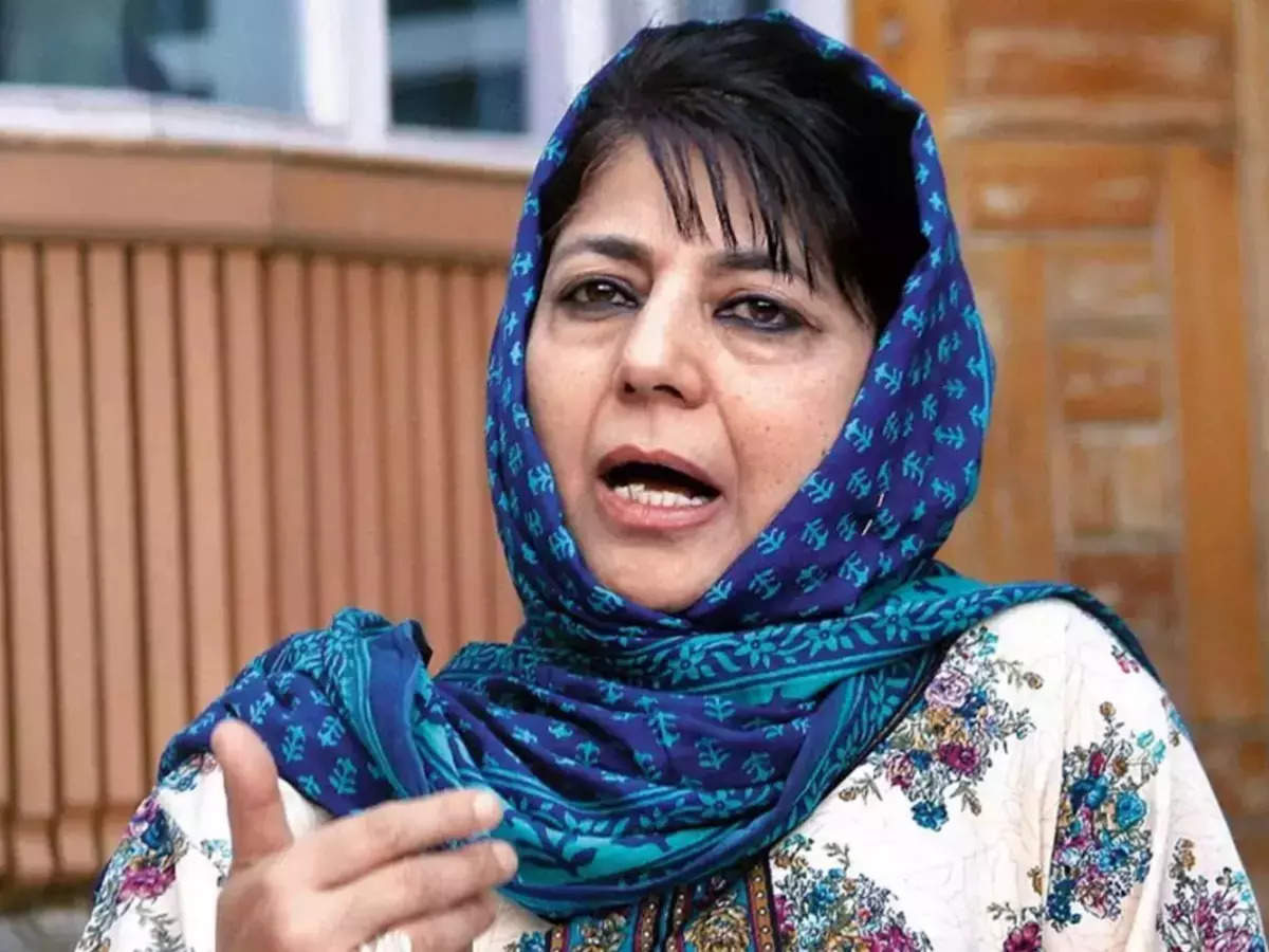 NC left us with no option other than to contest all 3 LS seats in Kashmir: Mehbooba Mufti 