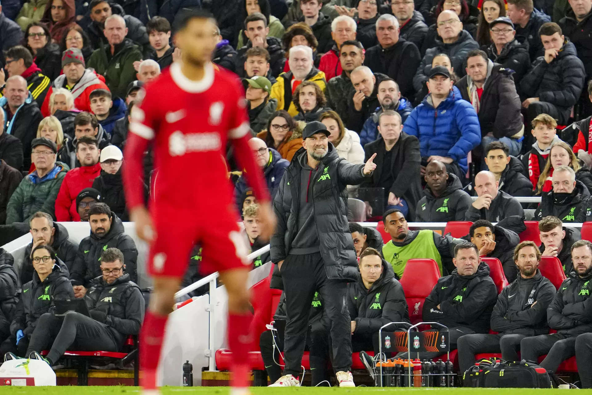 Liverpool stand on the brink of their European journey coming to a premature end after 3-0 loss 