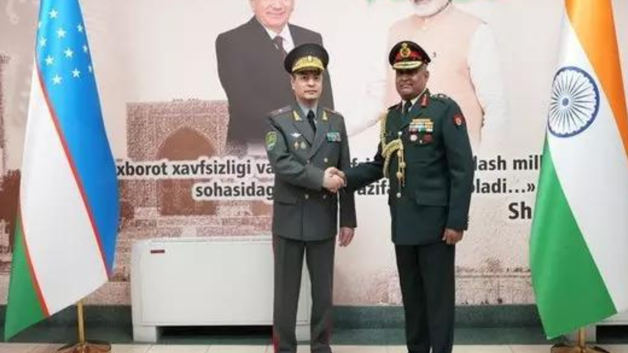 India-Uzbekistan defence collaboration: General Manoj Pande inaugurates state-of-the-art IT lab 