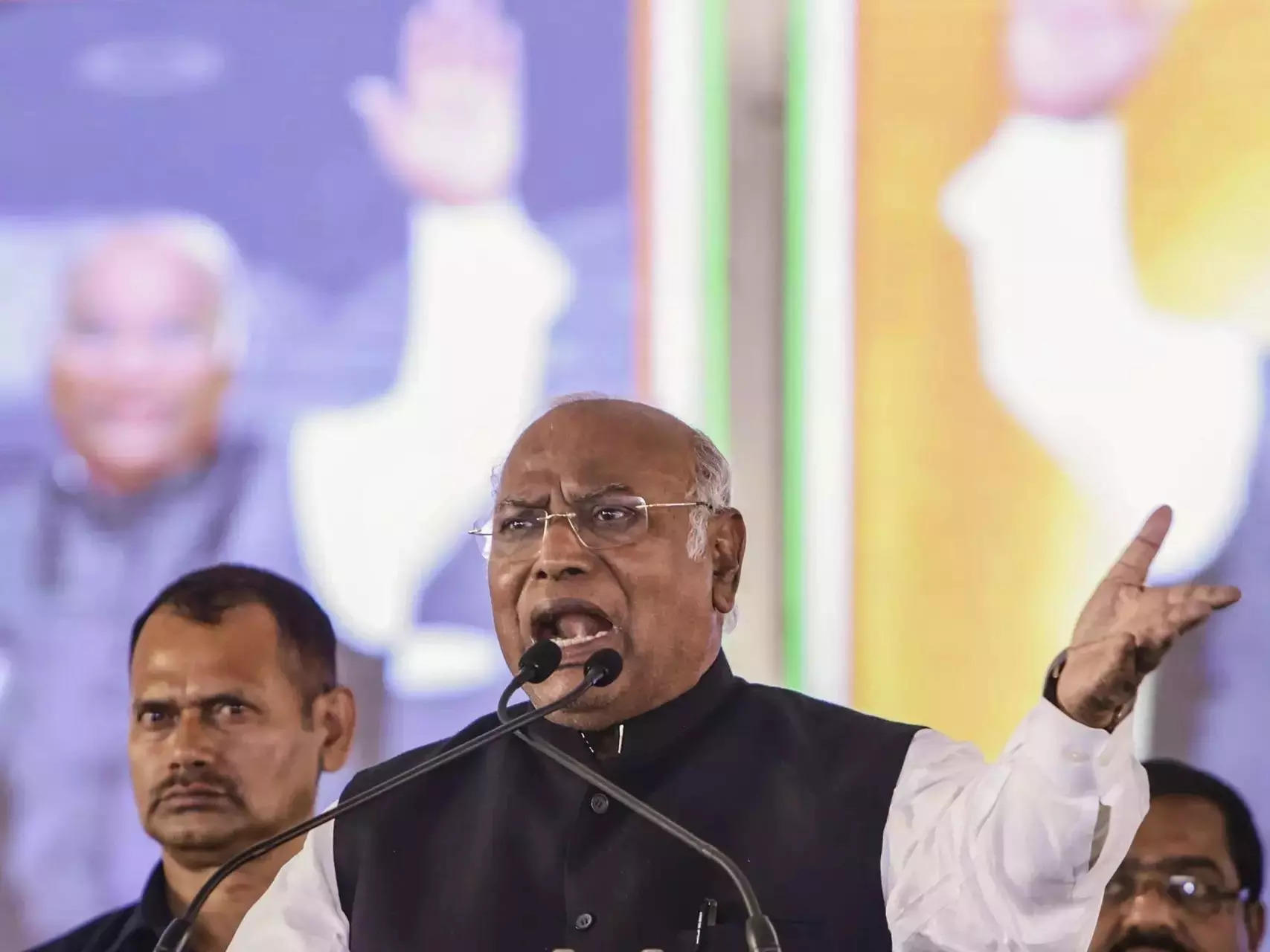 Congress chief Kharge rips into PM Modi for 