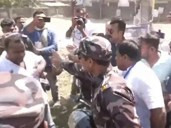 Polling tensions: BJP's Bengal chief confronts TMC workers chanting 'Go back' slogans 