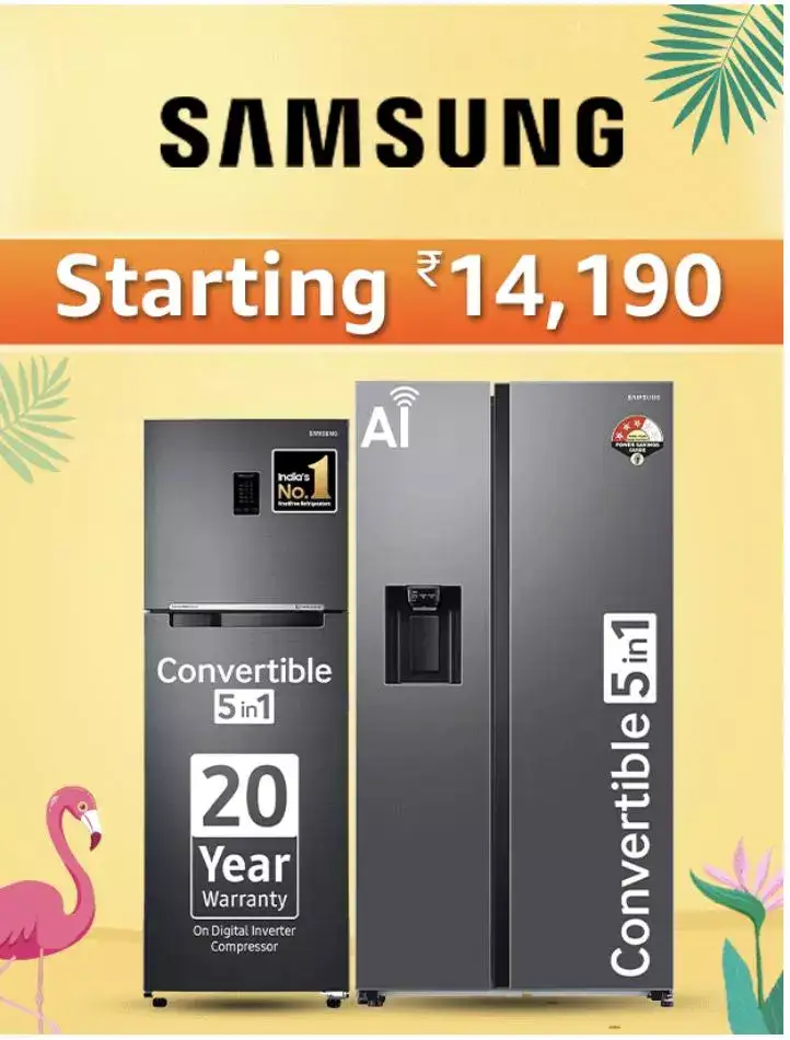 Amazon Sale 2024 LAST DAY DEALS Samsung and LG refrigerators starting