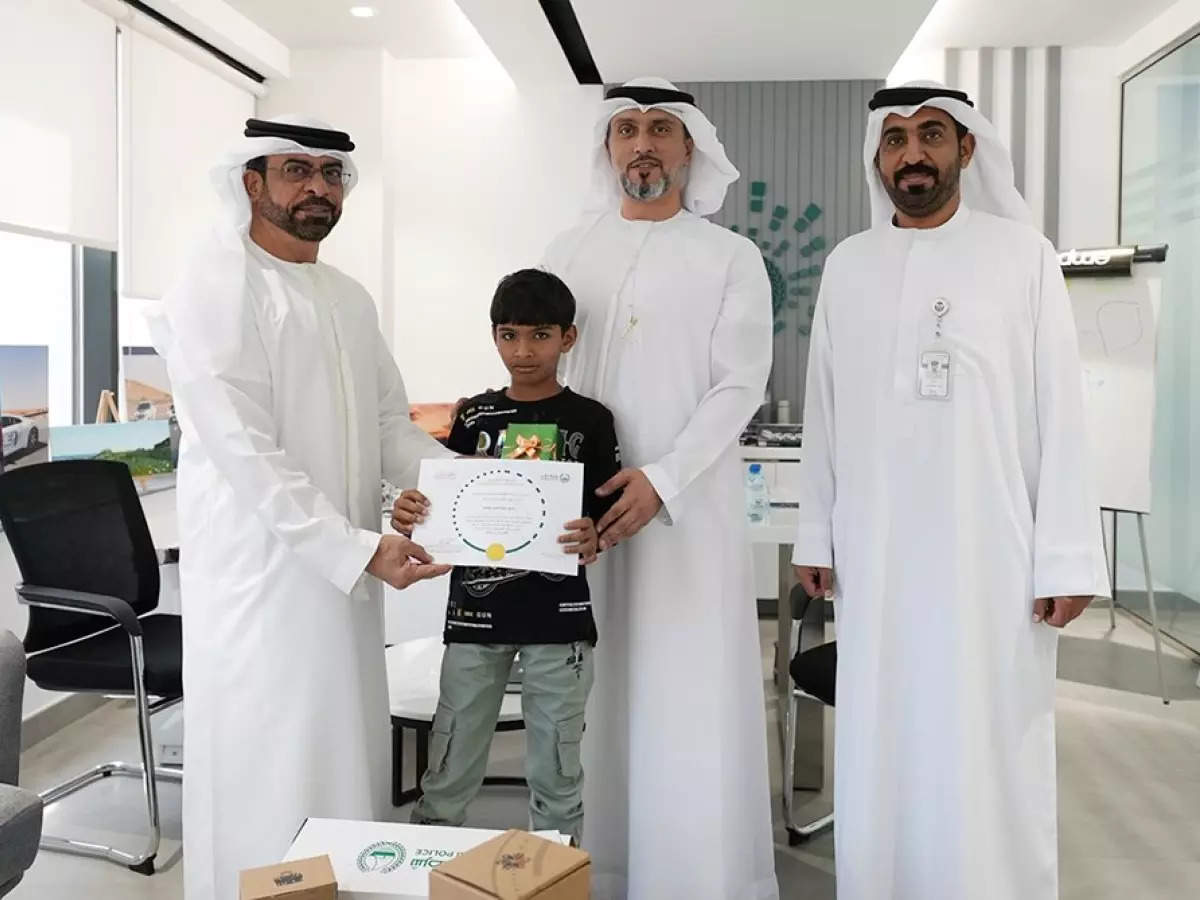 Dubai police honours Indian boy for returning tourist’s lost watch, urges people to take inspiration from his honesty 