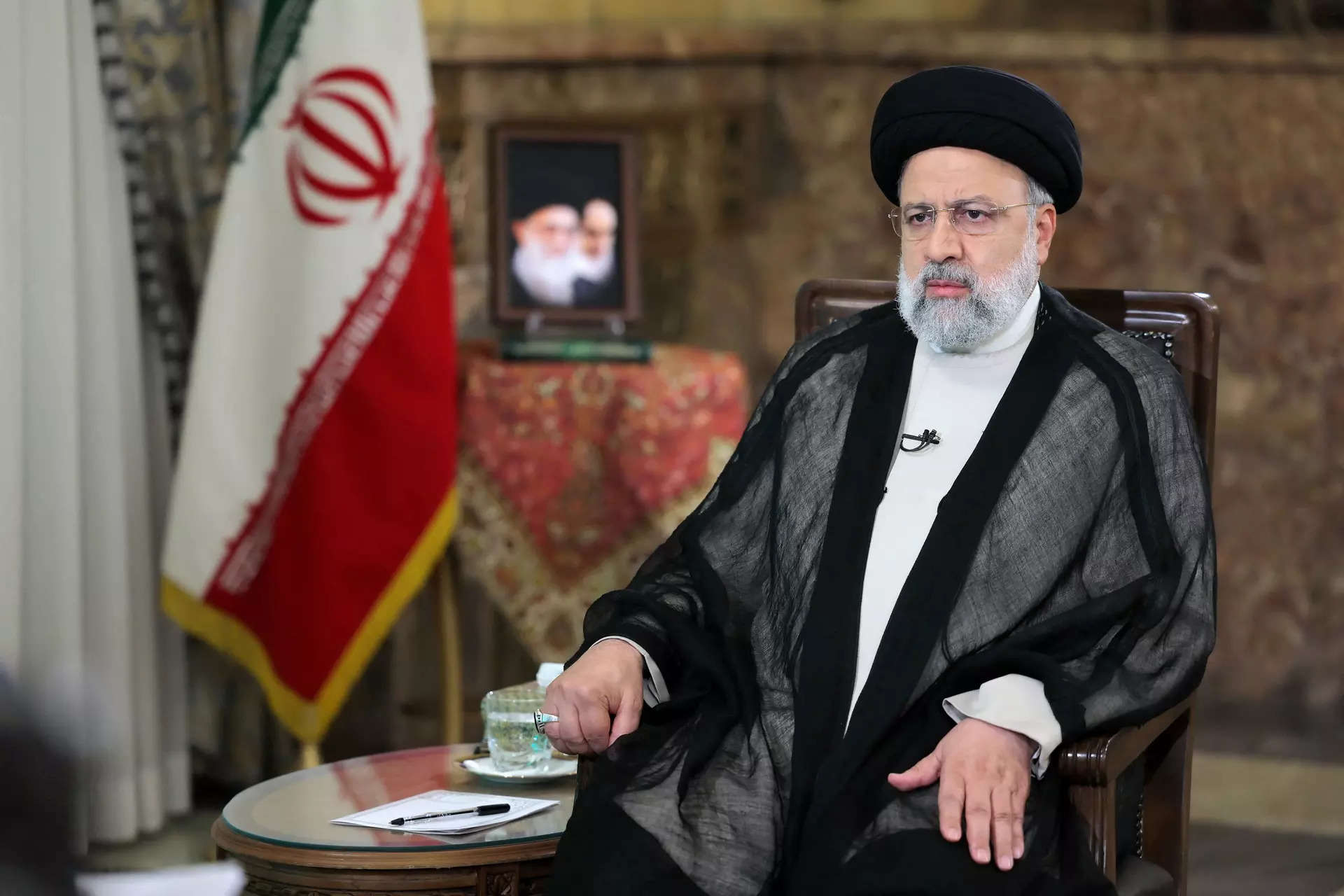Helicopter carrying Iran's president suffers a 'hard landing,' state TV says without further details 
