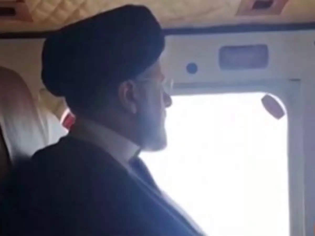 Iranian President Ebrahim Raisi's moments before helicopter crash captured on video 
