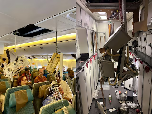 Aviation experts to begin probe of Singapore Airlines turbulence incident that left British man dead 
