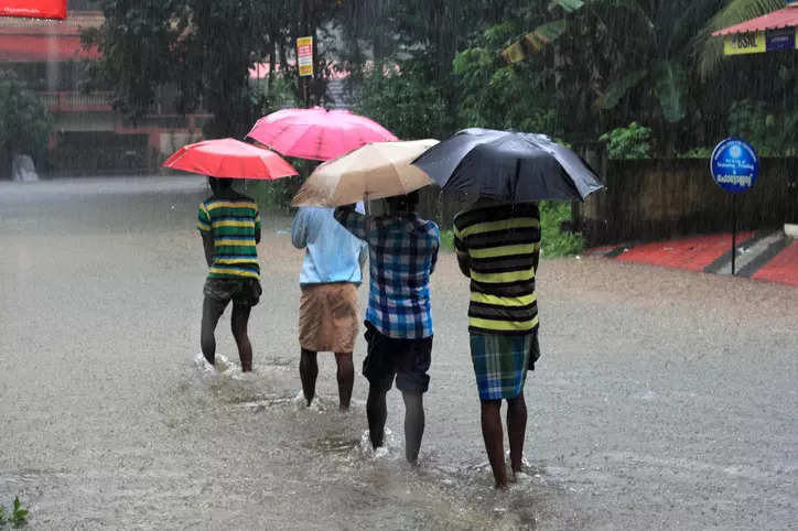 Heavy rains lash Kerala, IMD issues red alert in two districts 