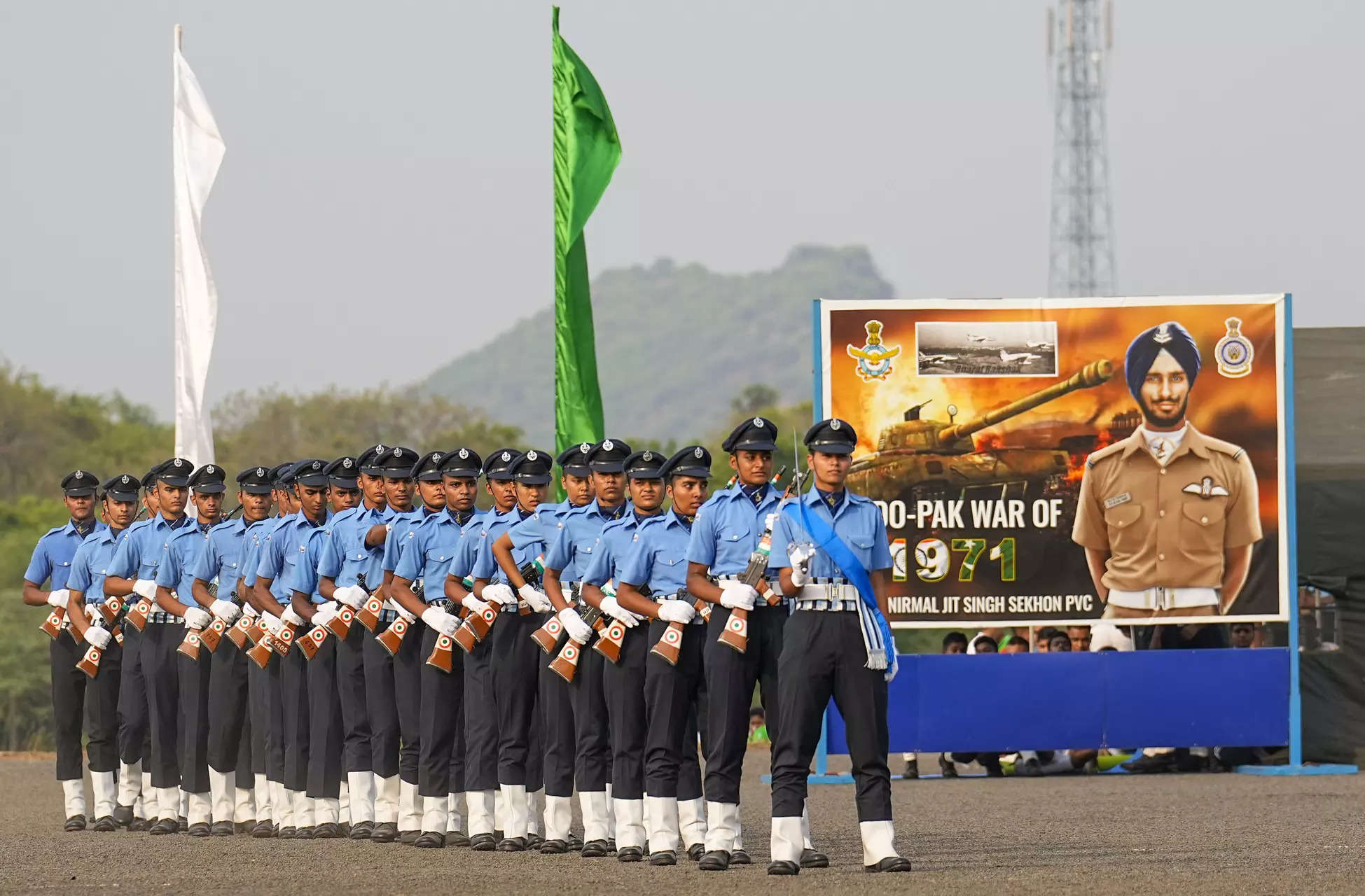 Combined passing out parade of Agniveervayu trainees held at Tambaram IAF 