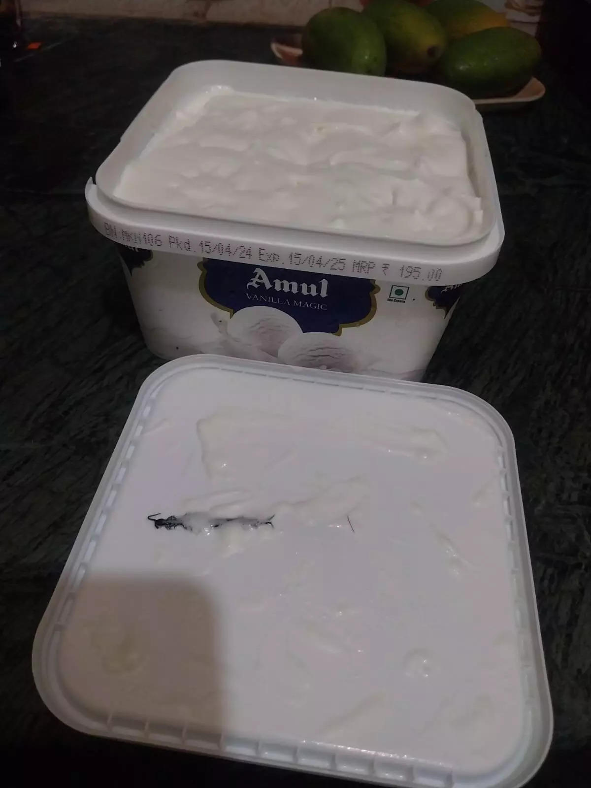 Centipede in ice-cream tub ordered online, claims Noida woman; authorities launch probe 