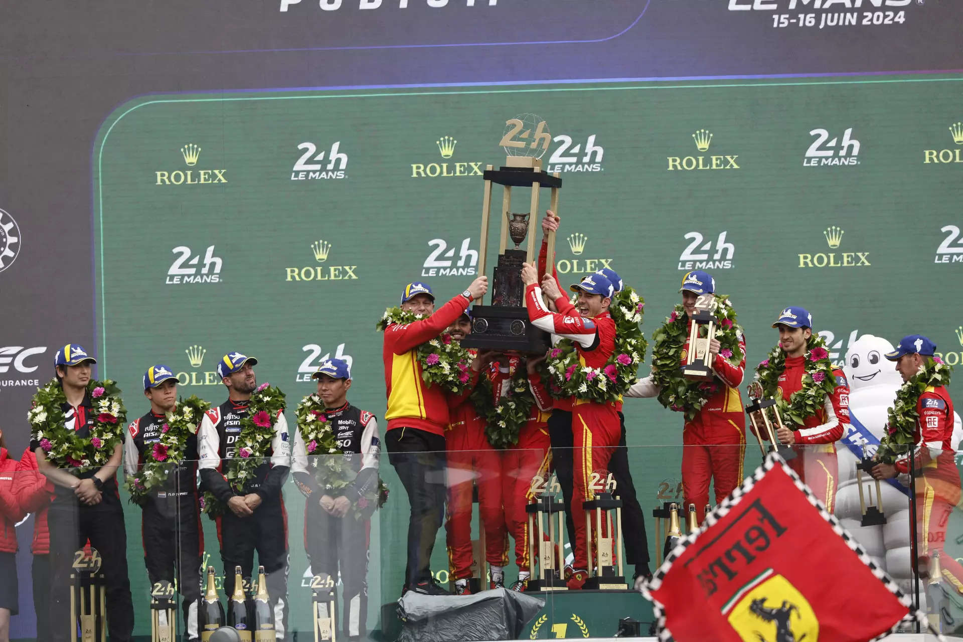 Ferrari win 24 Hours of Le Mans for second year in a row 