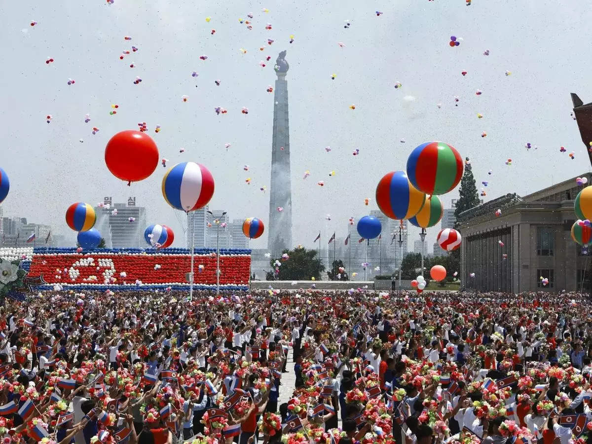 Russian President Putin gets lavish welcome at North Korea from Kim Jong Un: Pics inside 