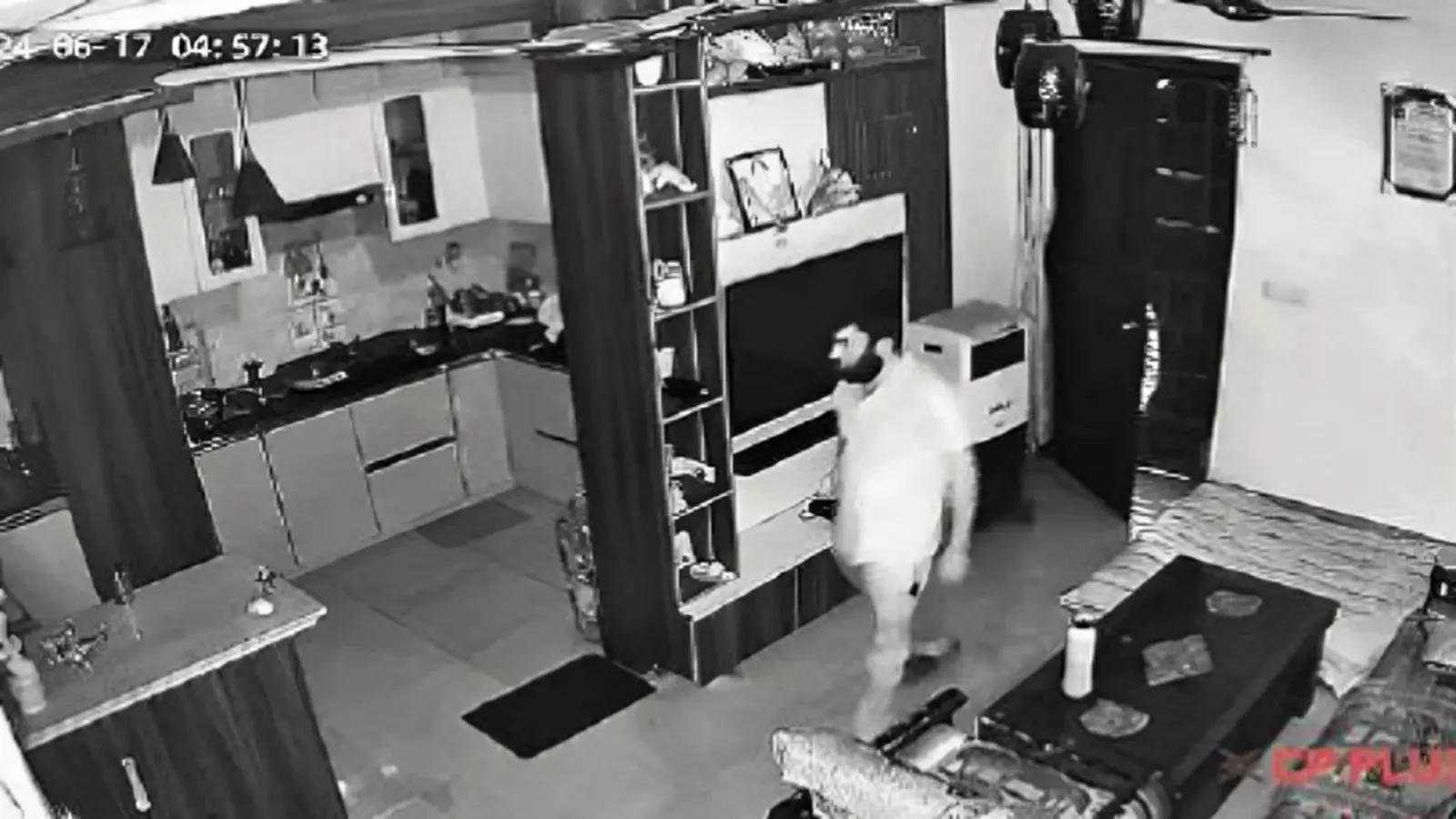 How CCTV camera inside the house helps Ghaziabad man catch thief from his vacation on the hills 