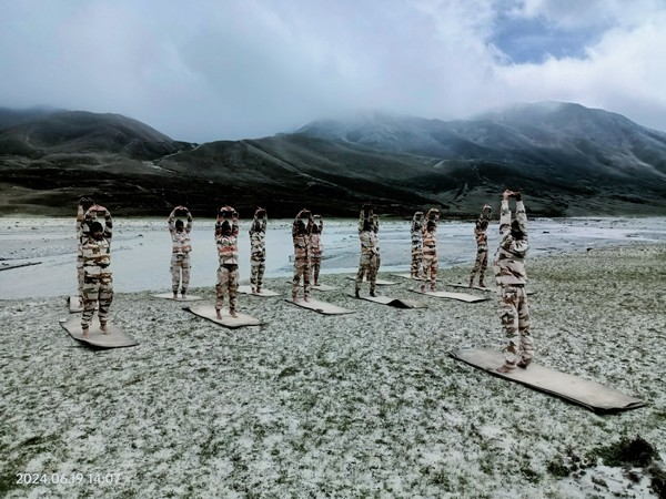 From icy peaks to naval decks: Indian Army and Navy stretch out from Ladakh to the seas on International Yoga Day 