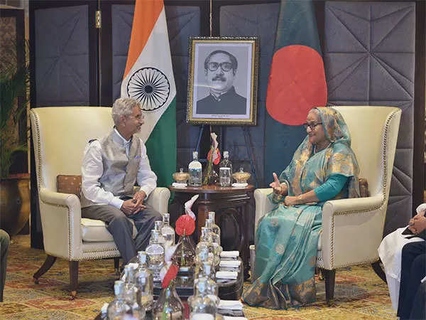 Bangladesh PM Sheikh Hasina in India, meets S Jaishankar, Indian CEOs 