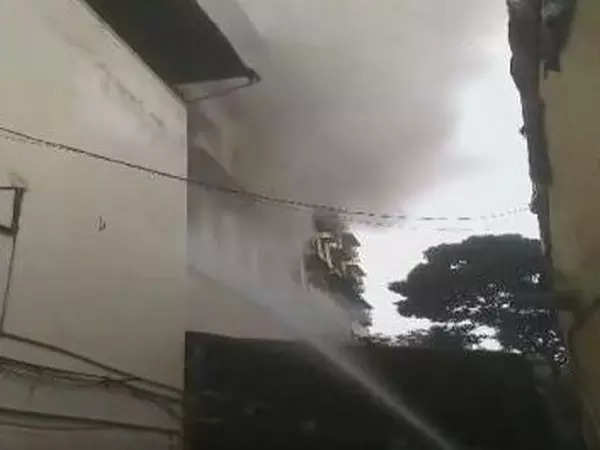 Maharashtra: Fire breaks out in Thane's Arjun Tower; dousing operations underway 