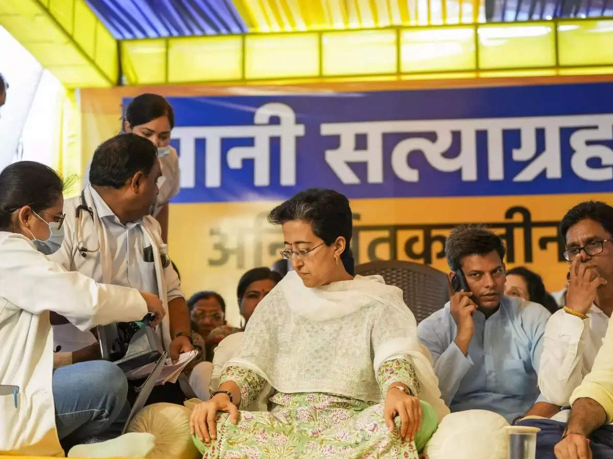 Delhi water minister Atishi on hunger strike; Why? When will it end? 