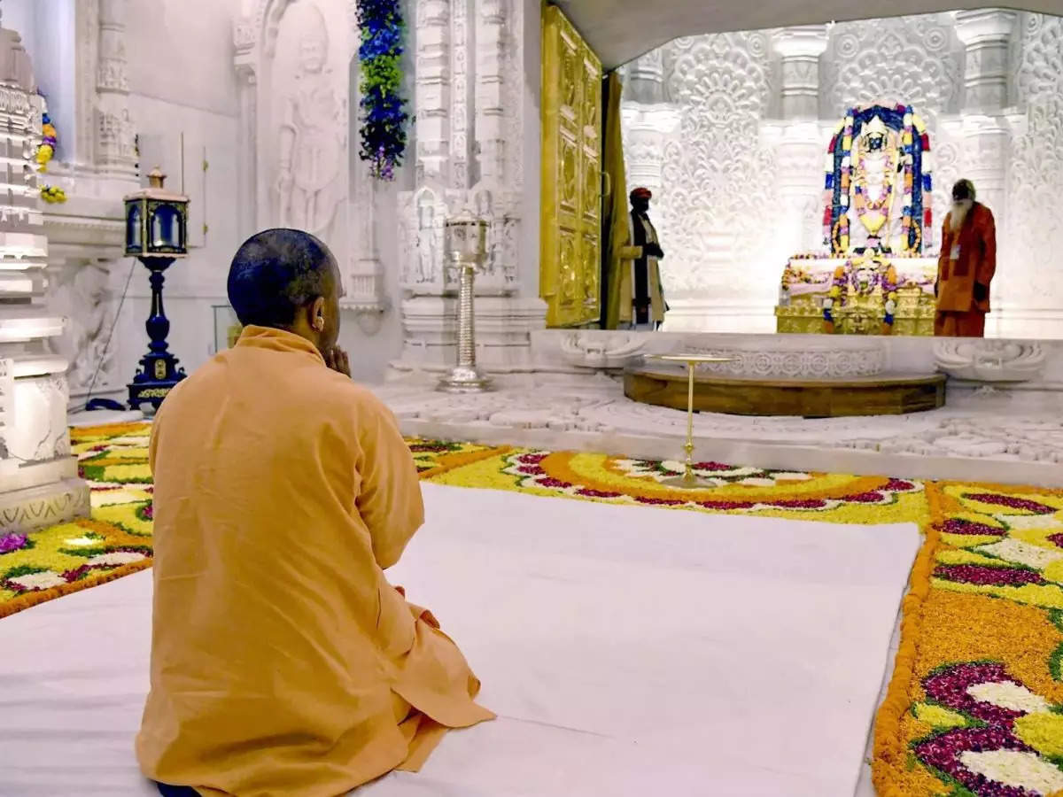 Ram Mandir's roof started leaking after heavy rainfall in Ayodhya, alleges head priest 
