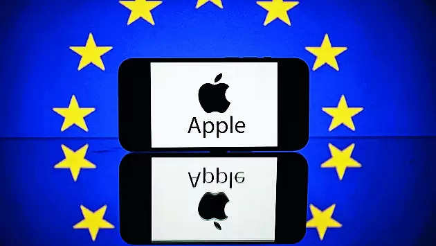 Apple charged with violating EU's antitrust tech law, may have to pay fine of $38 billion. 