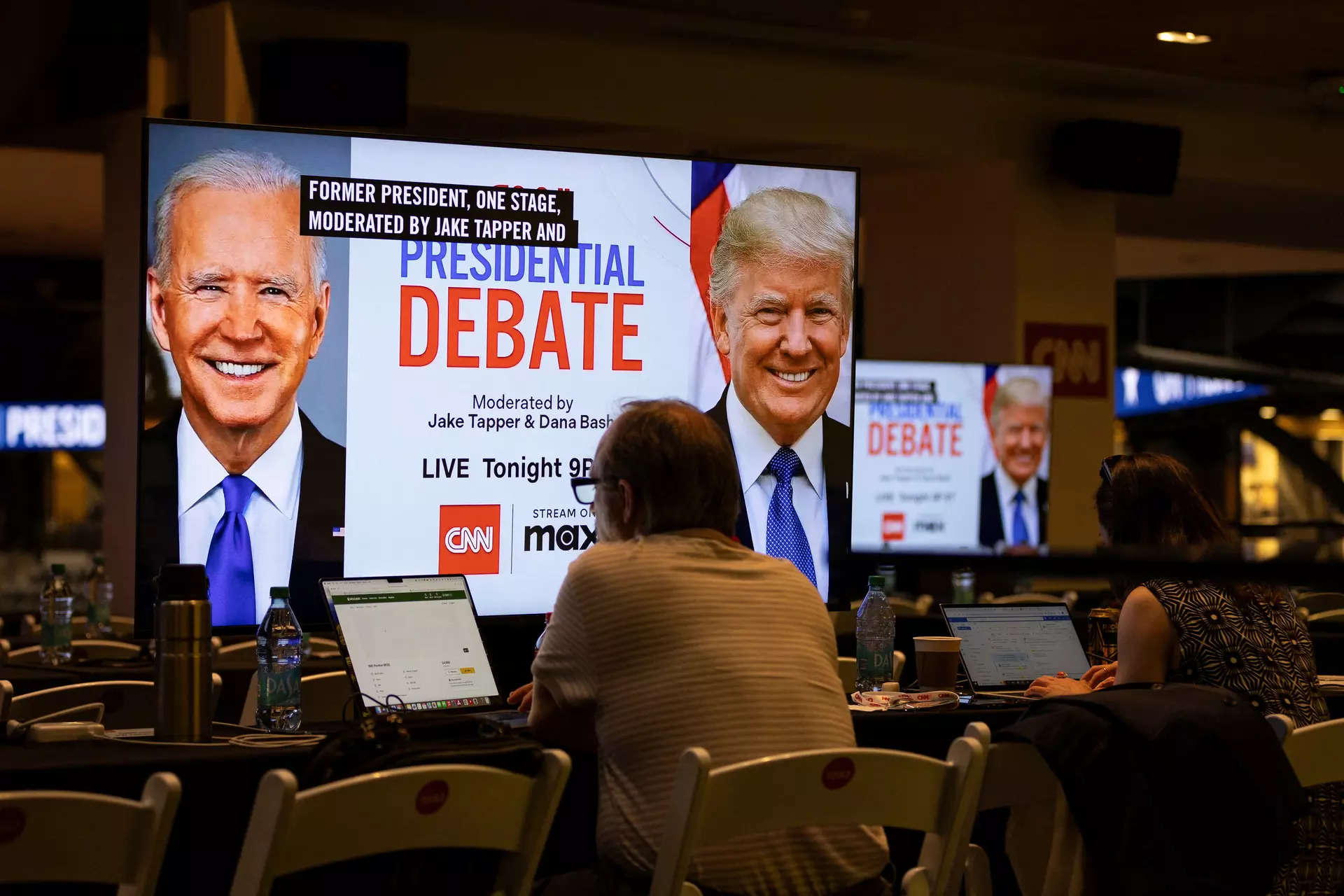Biden delivers uneven performance under Trump's barrage of falsehoods at first debate 