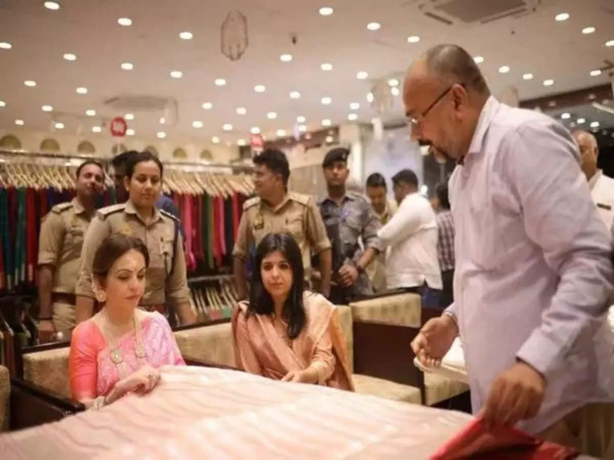 Nita Ambani bulk orders sarees for Anant-Radhika wedding: Priced at Rs 6 lakh each, what's special? 