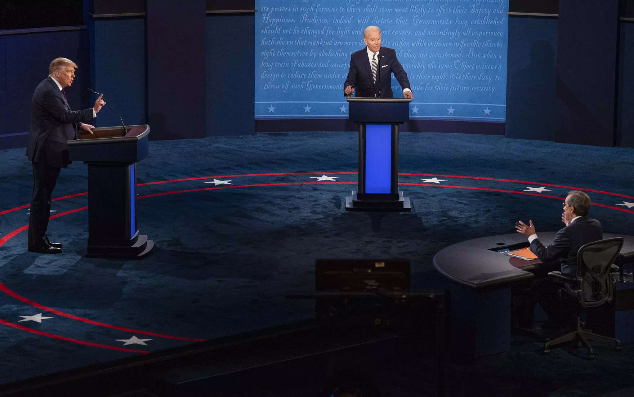 What was not communicated during the US presidential debate? Experts study the body language of Trump and Biden 