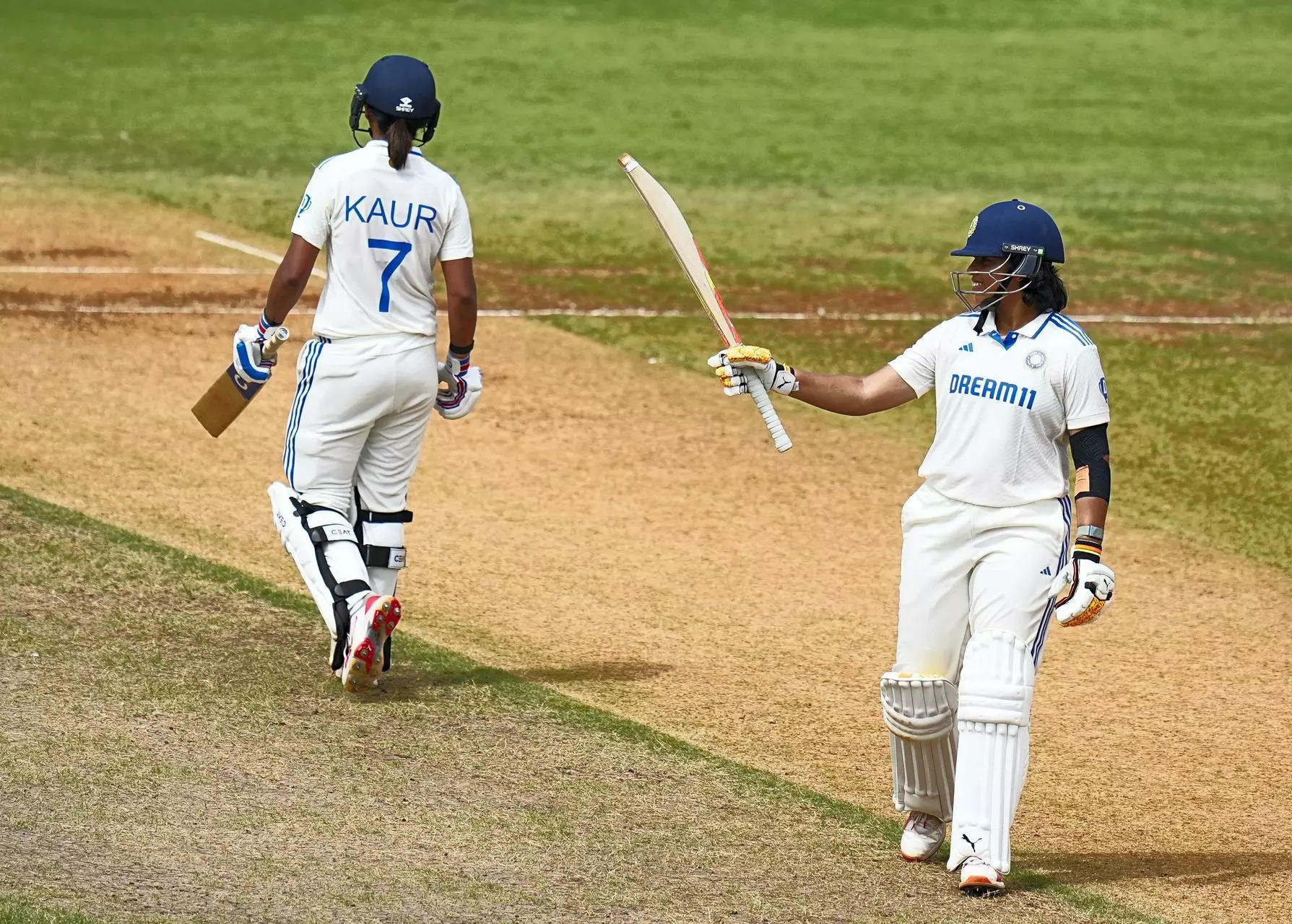 India record highest-ever team total in Women's Test cricket 