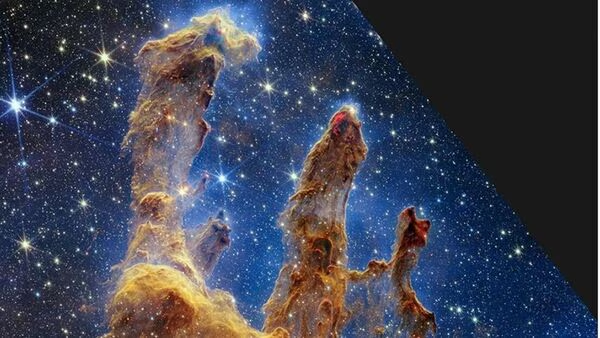 Step into Space with NASA's latest 3D video as it takes you through the cosmic 'Pillars of Creation' 
