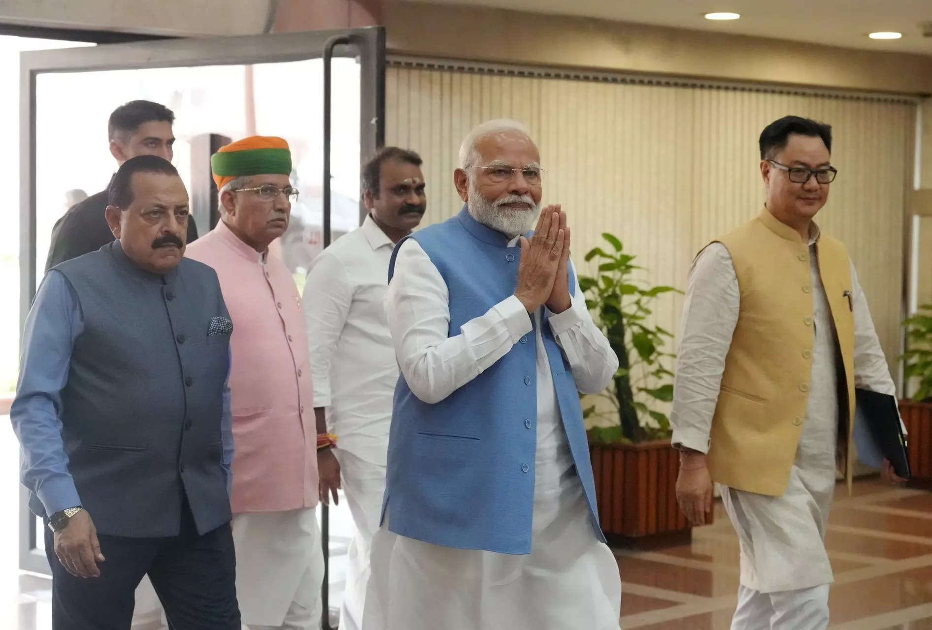 PM asked NDA MPs to follow parliamentary rules, says Union Minister Rijiju after meet 