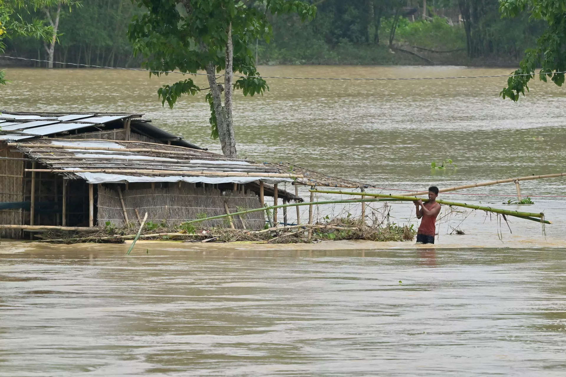 Assam flood situation critical, 13 stranded fishermen rescued by IAF 
