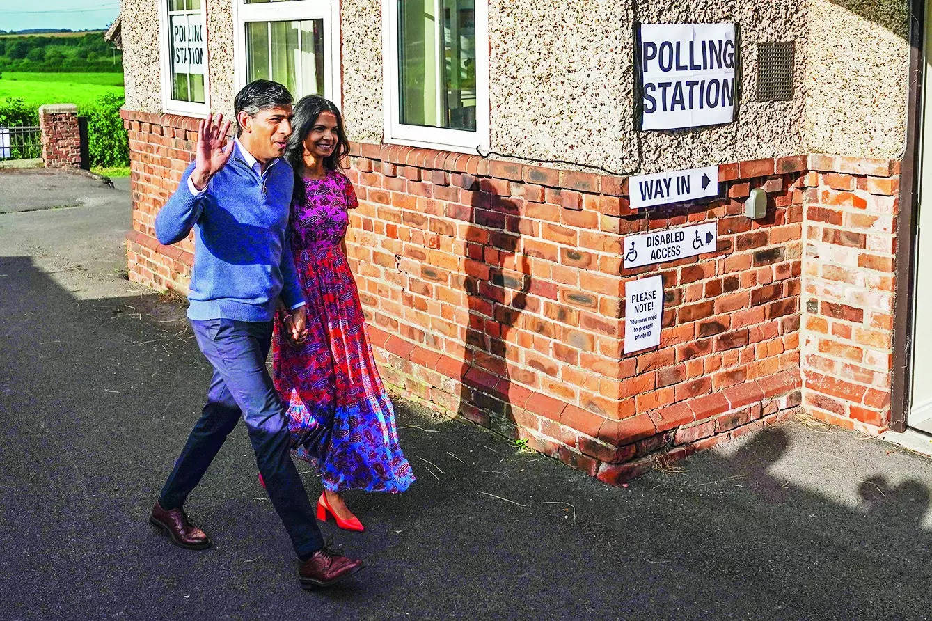 Ballot in Britain: Keir Starmer-led Labour Party set to sweep to power, ousting Rishi Sunak 