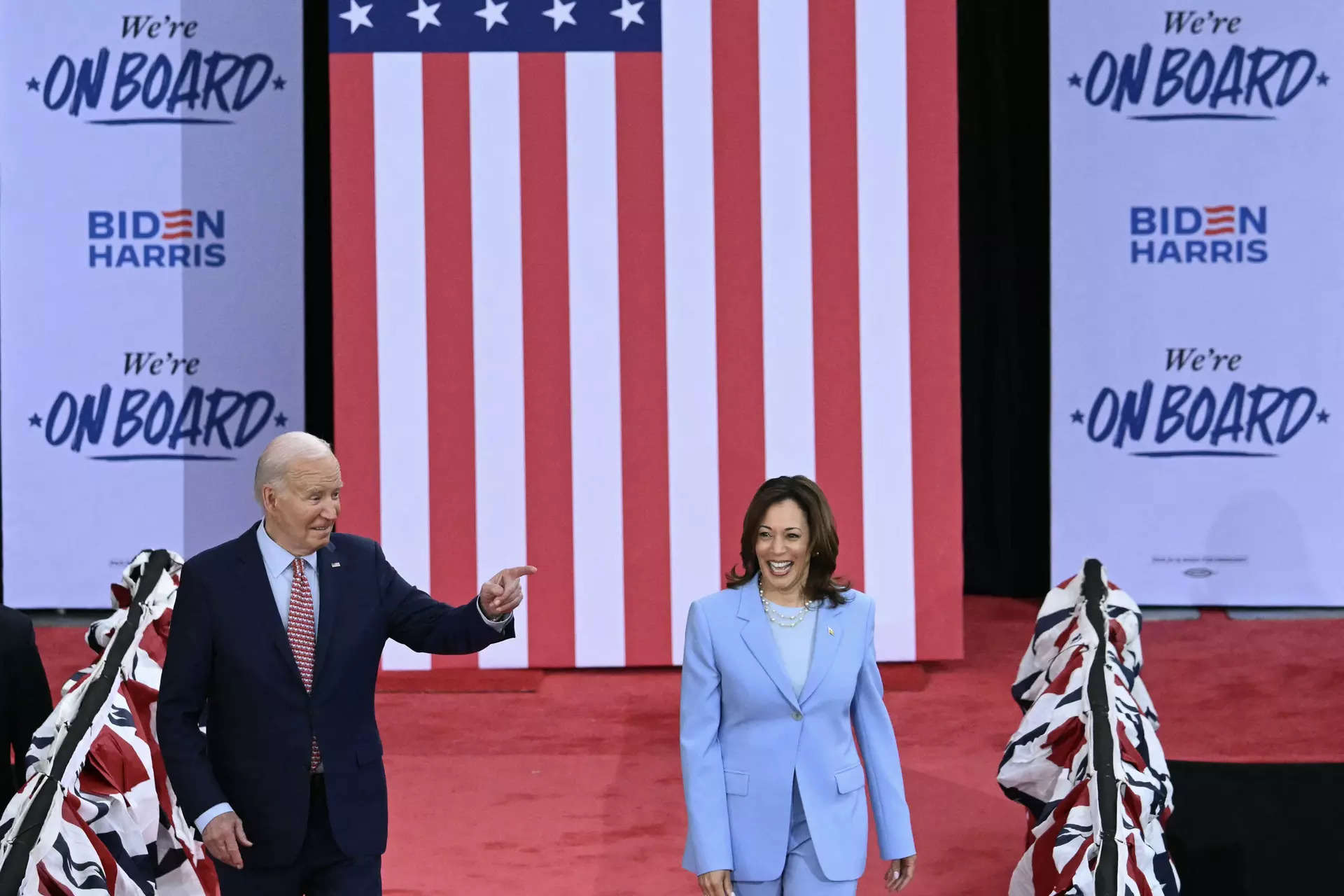 What are the chances of Kamala Harris replacing Joe Biden? Find out what does this crypto-currency prediction market say 