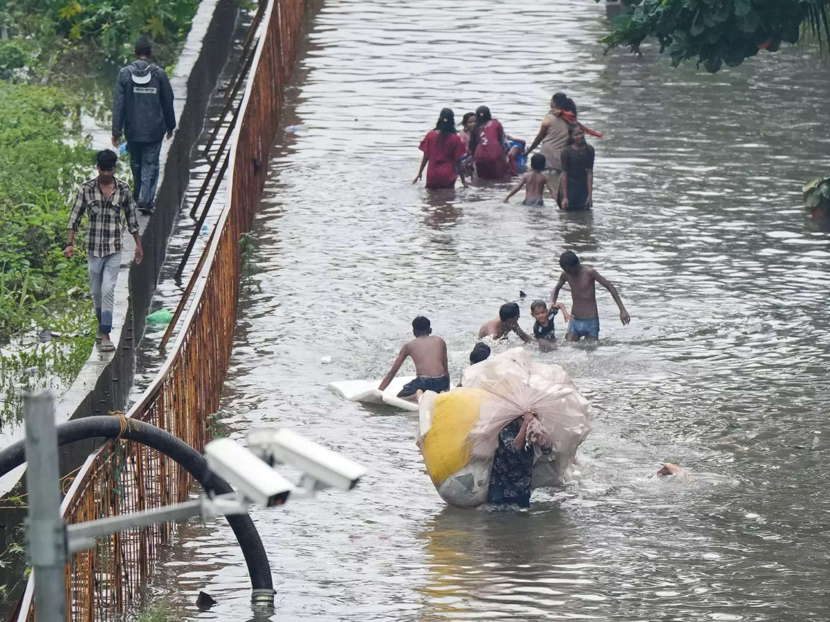 Mumbai rains: IMD issues orange alert after monsoon rains flood India's financial capital 