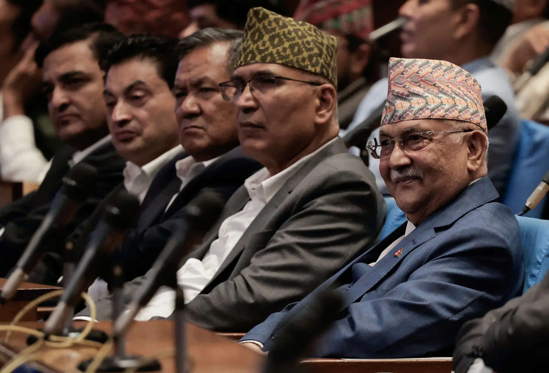 KP Sharma Oli stakes claim to become Nepal Prime Minister 