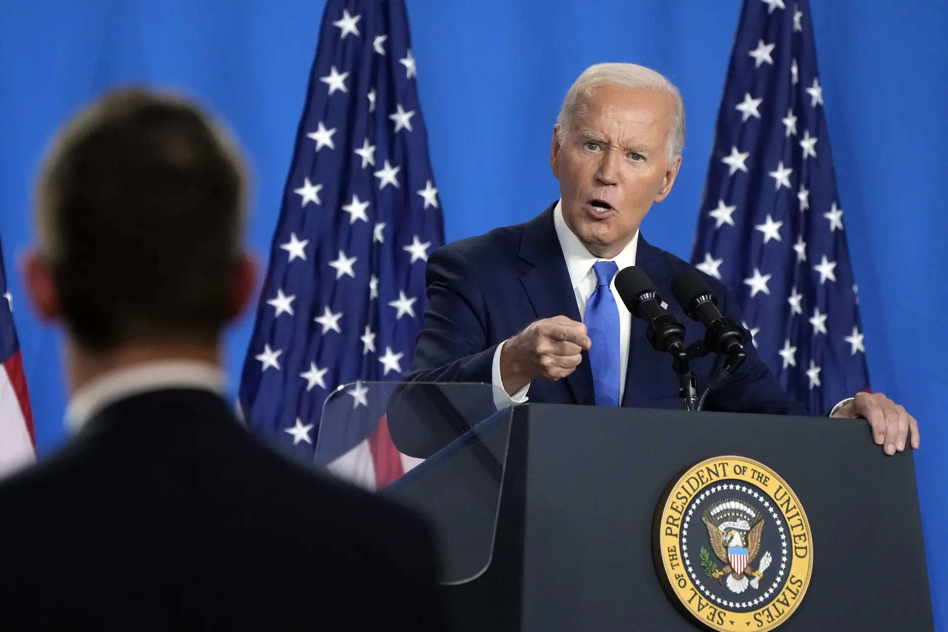 'I'm OK,' Biden insists on return to campaign trail 