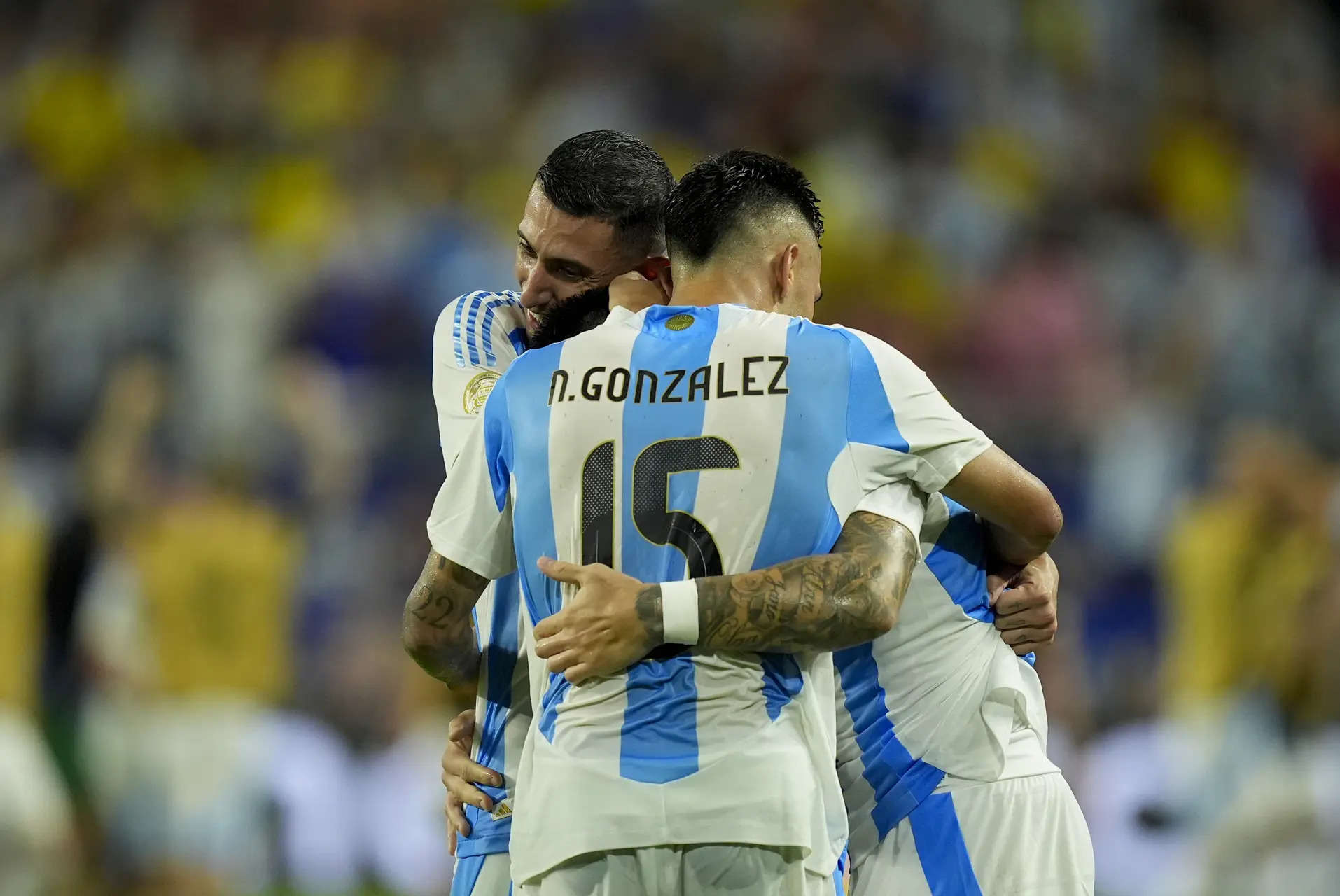 Argentina wins record 16th Copa America title, beats Colombia 1-0 after Messi gets hurt 