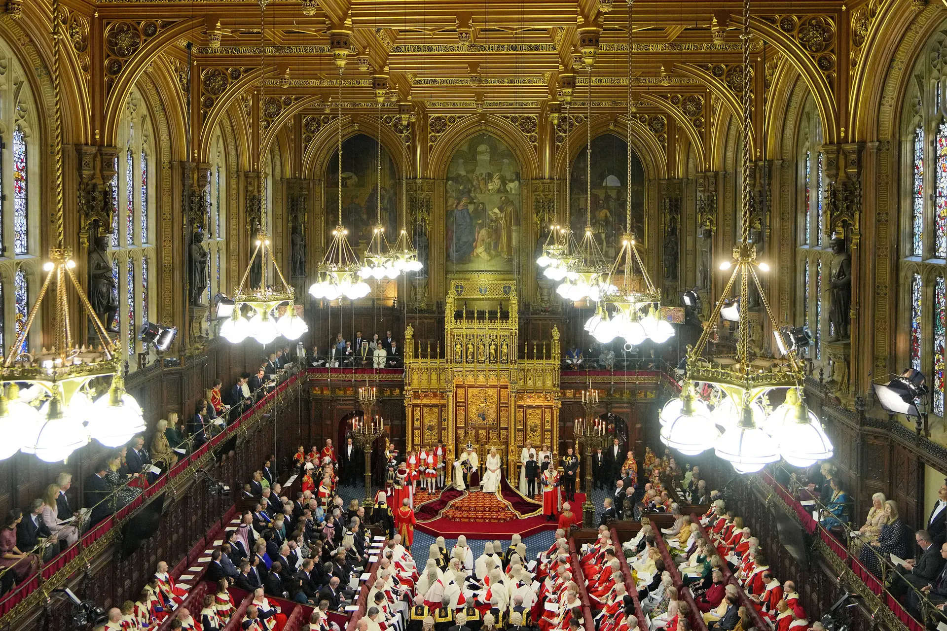King Charles presides over the opening of the UK Parliament in centuries-old traditional ceremony 