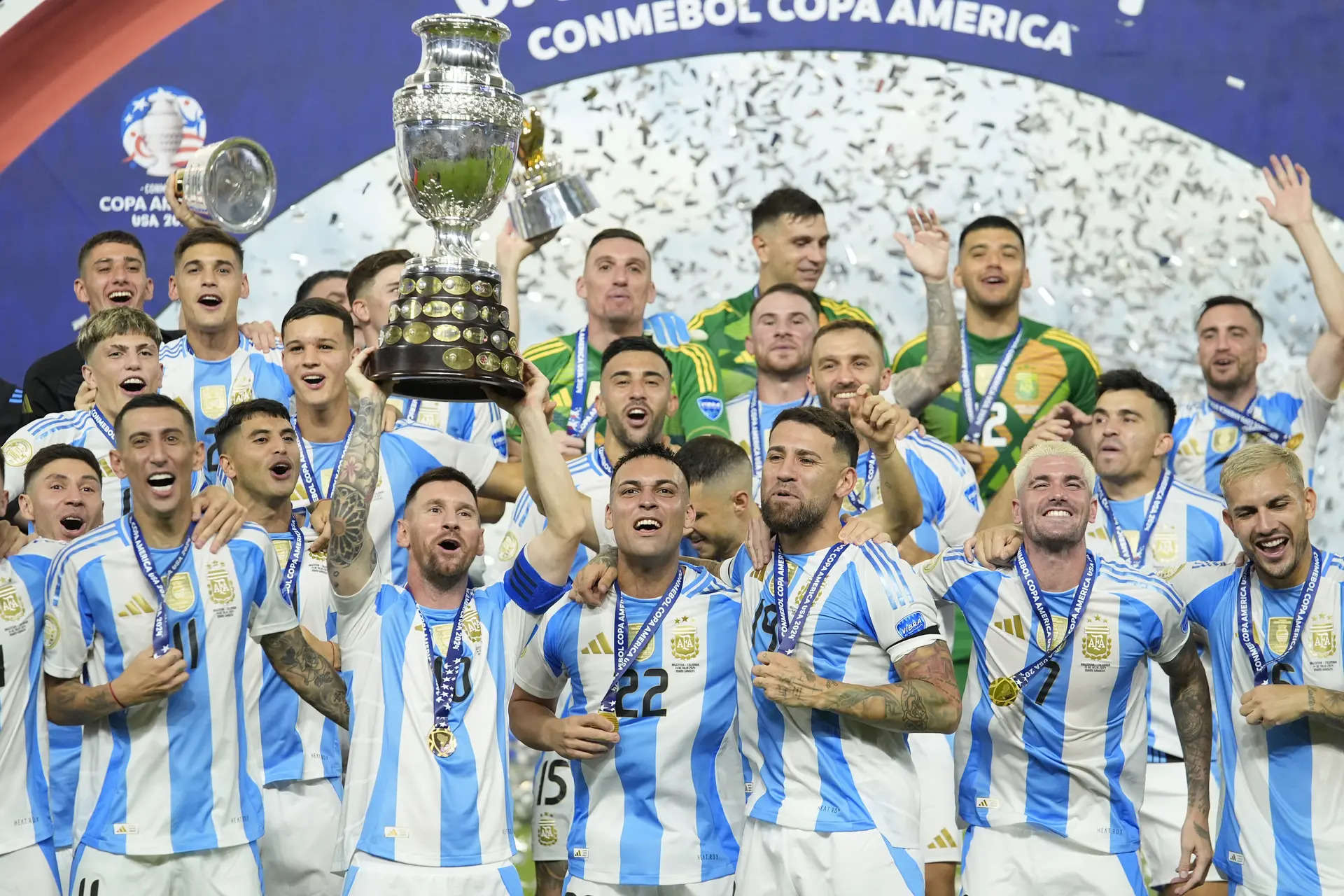 Argentina players caught singing 'racist' songs about France during Copa America finals, what happens next? 