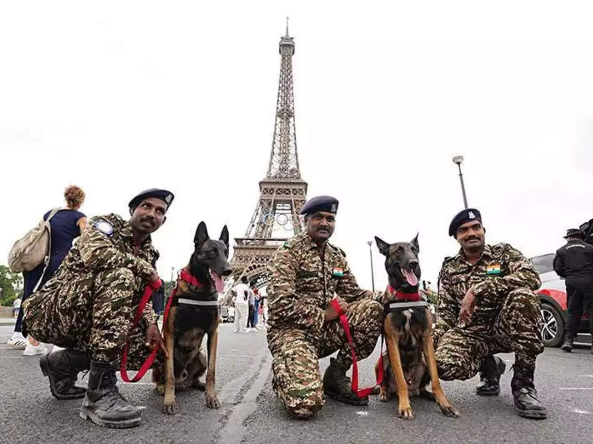 India's K9 squads at Paris for security during Olympics 2024: Pictures and deets inside 