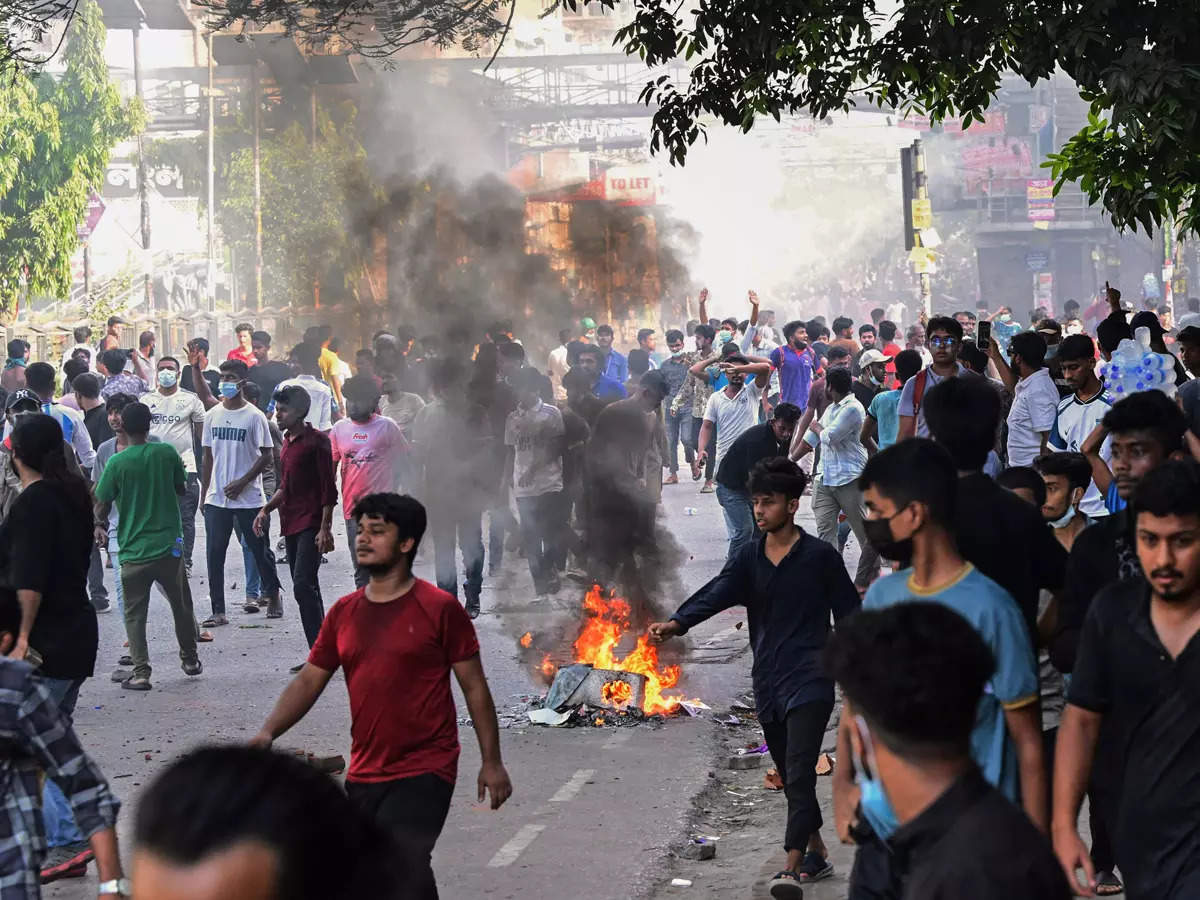 Bangladeshi state TV headquarters set ablaze, 'many' trapped inside: Station 